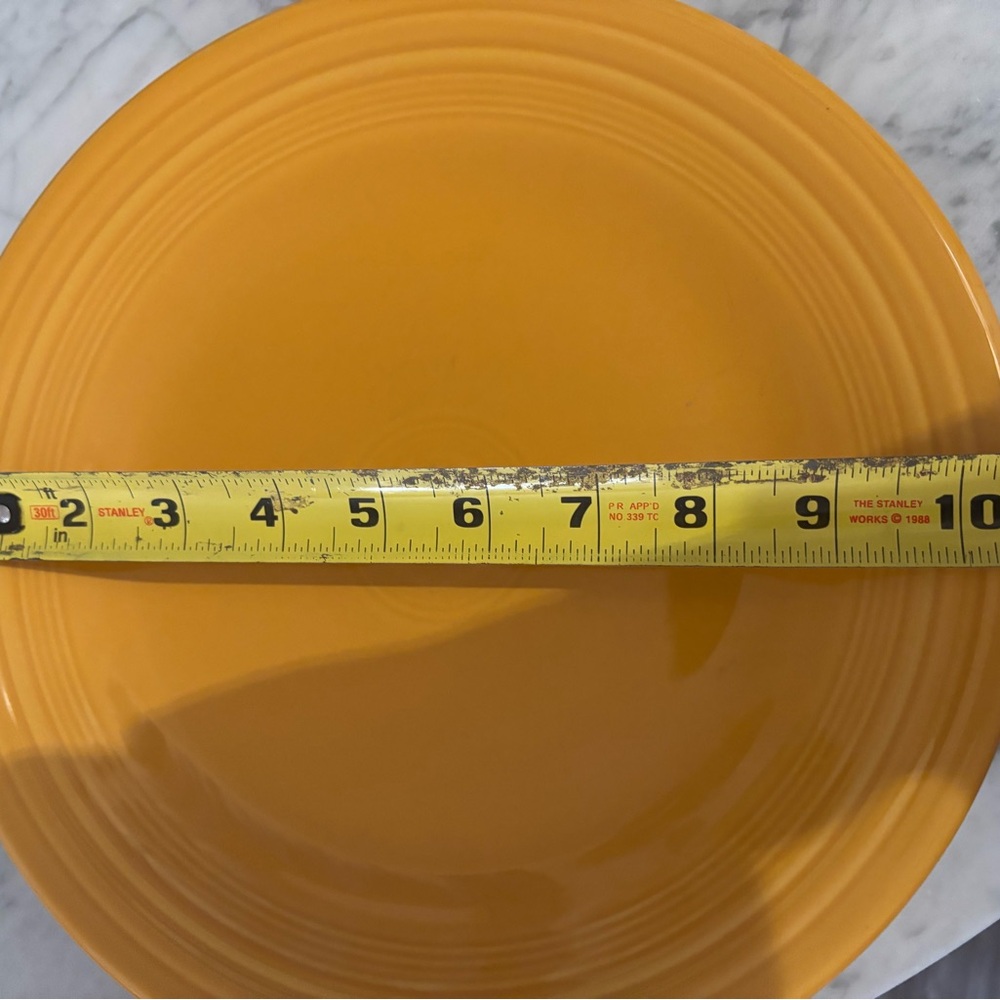 Fiesta set of 2-11.5 inch Dinner Plates